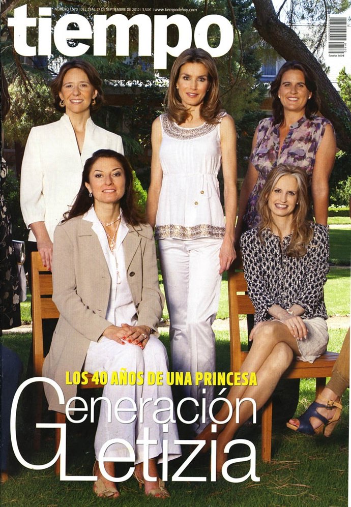 Princesa Letizia portada de revista