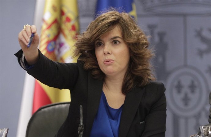 Soraya Sáenz De Santamaría En Moncloa