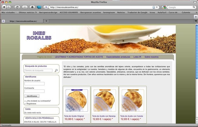 Web De Inés Rosales.