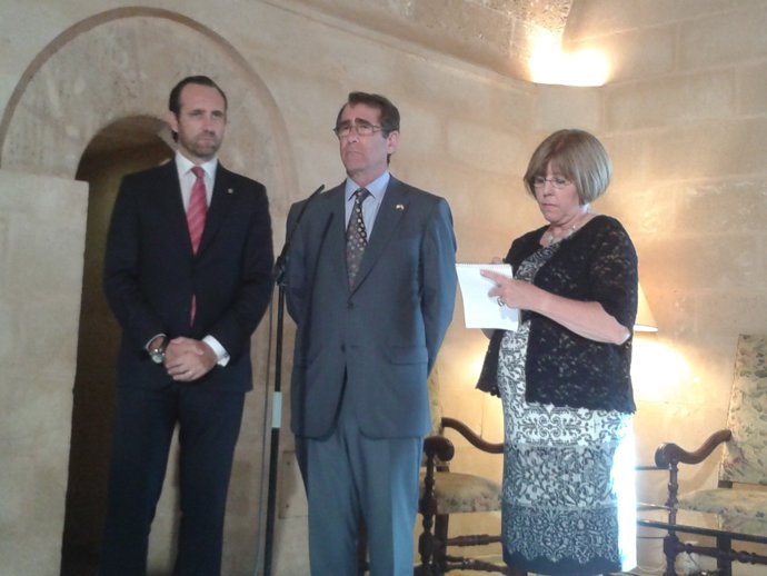 El Embajador De EEUU, Solomont, Y José Ramón Bauzá