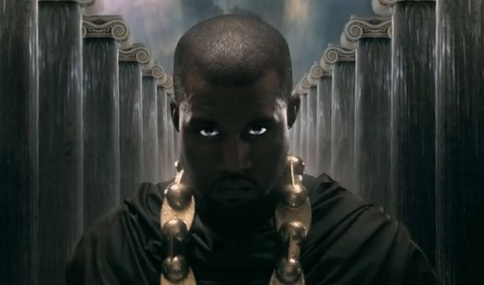 Kanye West En Una Captura De Uno De Sus Vídeos