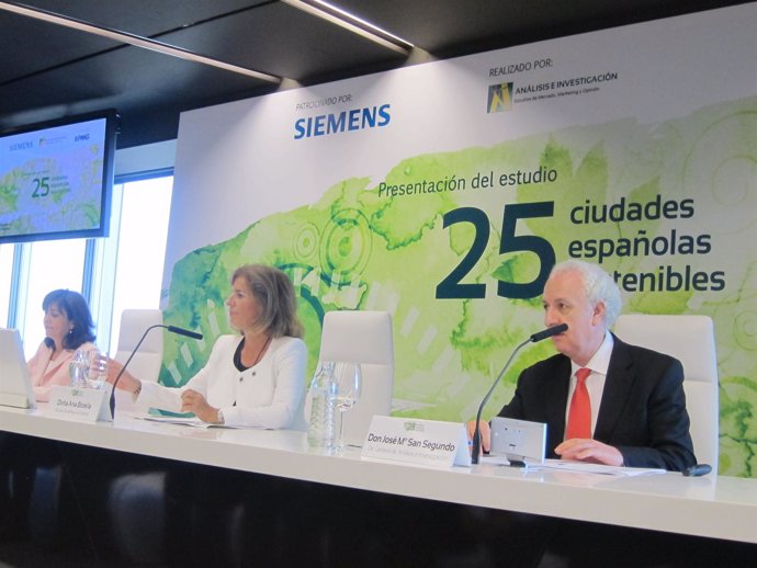Siemens presenta el estudio '25 ciudades españolas sostenibles'