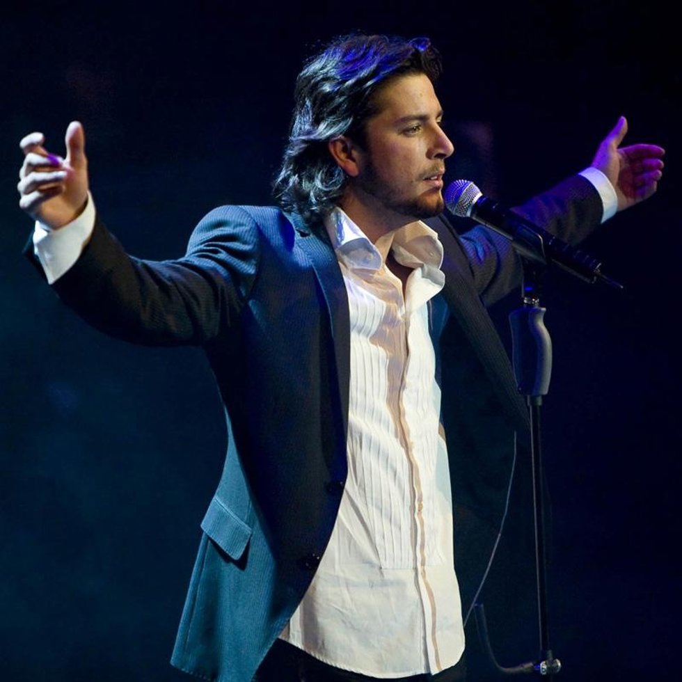 Manuel Carrasco, en concierto en Málaga