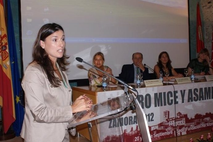 Participación de Gema igual en la reunión del Spain Convention Bureau en Zamora