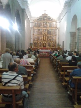 Interior de la Iglesia de Santa María Magdalena de Tarazona