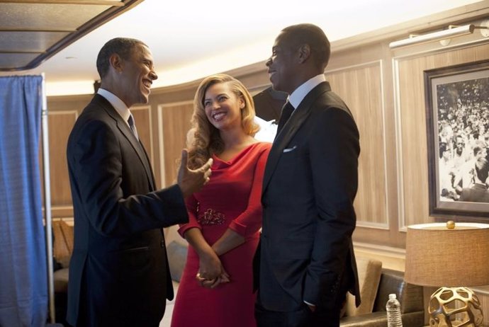 Barack Obama, Beyoncé y Jay Z