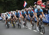 AMP. Ciclismo/Mundial.- Gilbert gana el Mundial y Valverde conquista la medalla de bronce     