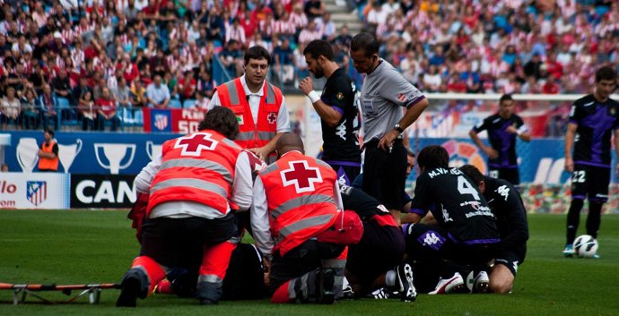 Lesion Radamel Falcao Atletico De Madrid
