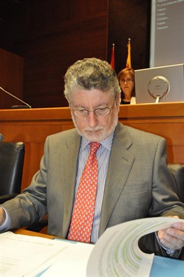 Fernando Zubiri, durante su comparecencia