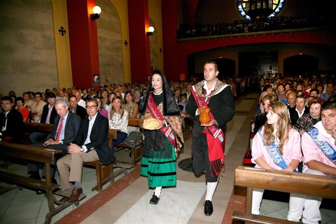 Ofrenda a la Virgen de Valvanera