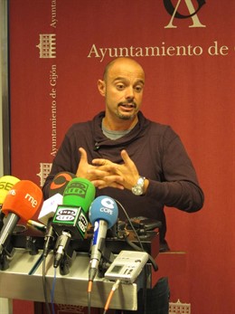 El Portavoz De IU De Gijón, Jorge Espina.