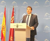 Manzano defenderá fondos económicos hacia España y confía, junto con Valcárcel, en que ayudas de la UE se mantengan