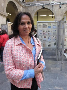 La Directora General De Política Lingüistica, Ana María Fueyo.