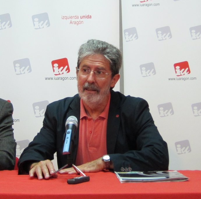 Adolfo Barrena, coordinador general de IU-Aragón