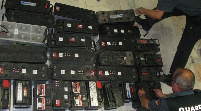 Siete Detenidos Por El Robo De Baterías De Coche En Lepe (Huelva)
