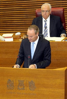 Fabra Durante Su Intervención En El Pleno Del Debate De Política General