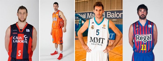 Montaje Navarro Rudy Rafa Martinez  Andrés Nocioni 