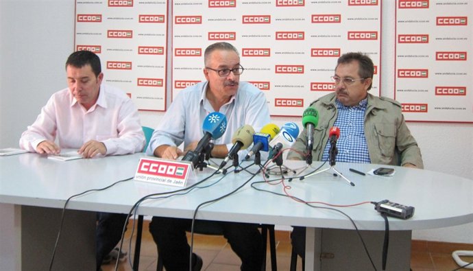 Moral junto a Perianes y Chinchilla hoy