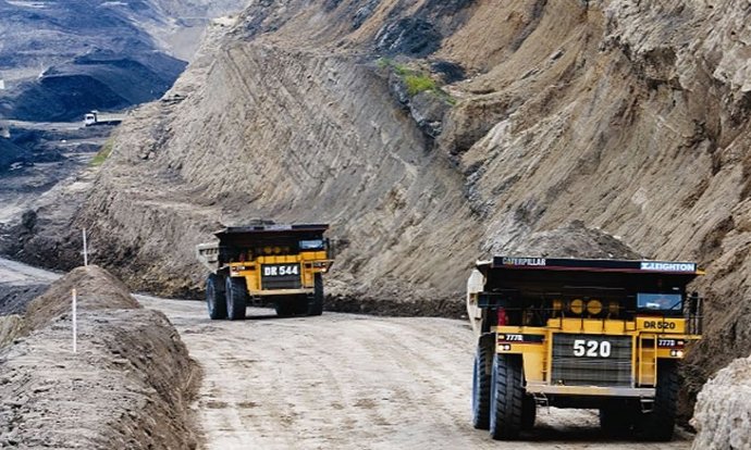 Leighon (Hochtief), Trabajos Mineros