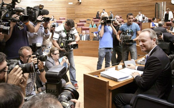 Alberto Fabra En El Debate De Política General