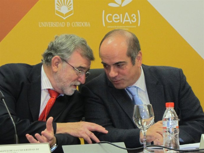 Roldán y Triguero en la rueda de prensa