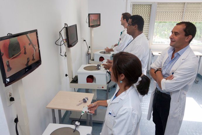 Sala de simulación quirúrgica