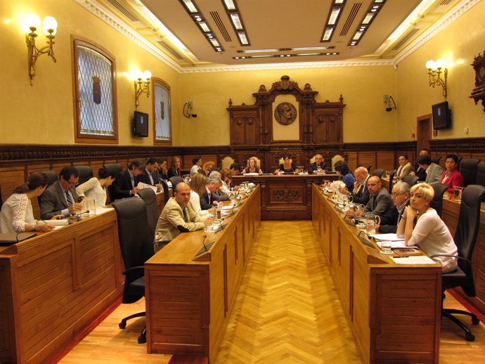 Pleno del Ayuntamiento de Gijón.