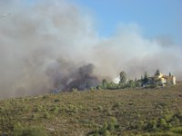 Ayuntamiento de Albaida (Valencia) dice que el incendio originado en Benissoda "parece intencionado"