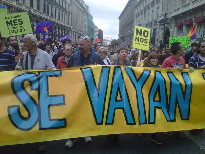 Manifestación en Neptuno
