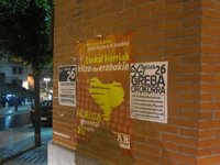 26-S.- La jornada se inicia sin incidencias destacadas y piquetes informativos empiezan a recorrer centros de trabajo  