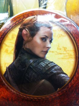 Evangeline Lilly en El Hobbit 