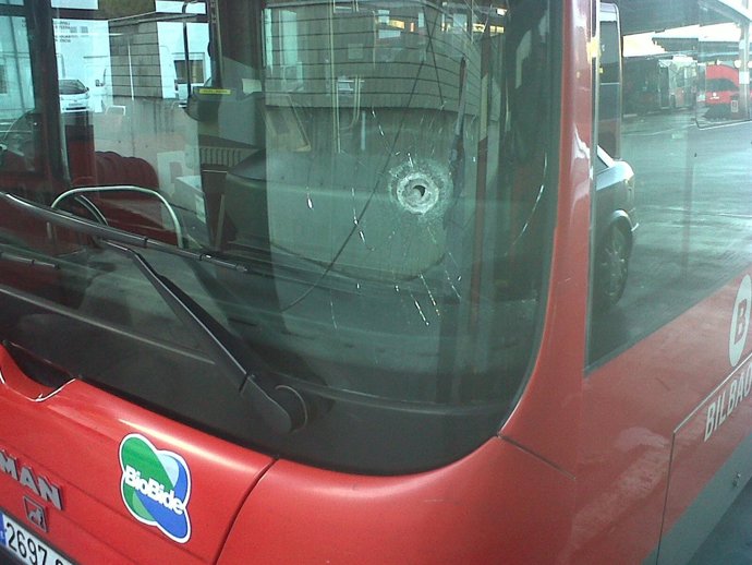 Daños en Bilbobus