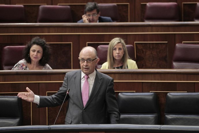 Cristobal Montoro en el Congreso