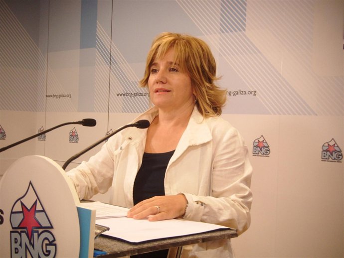 La Directora De Campaña Del BNG, Montse Prado