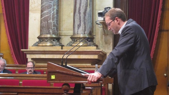 Joan Herrera, En El Debate De Política General Del Parlament