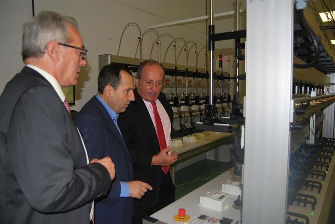 Ruiz Espejo en su visita a Sogecam 