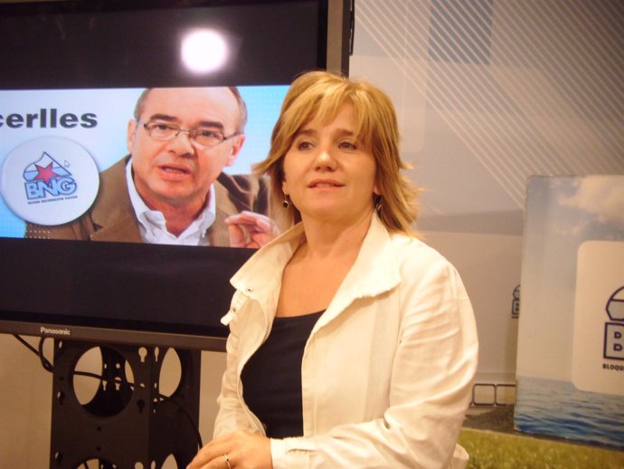 La Directora De Campaña Del BNG, Montse Prado