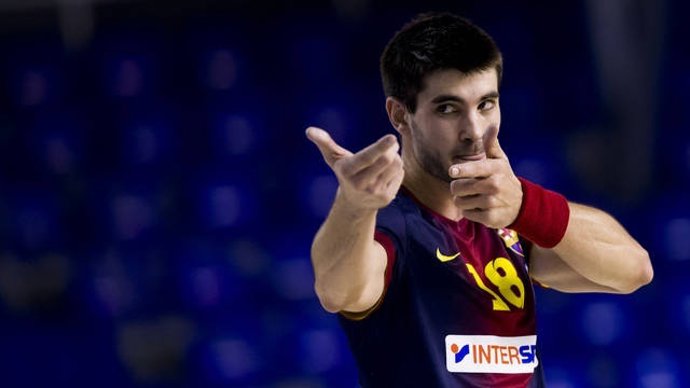 Gurbindo, jugador del Barcelona Intersport