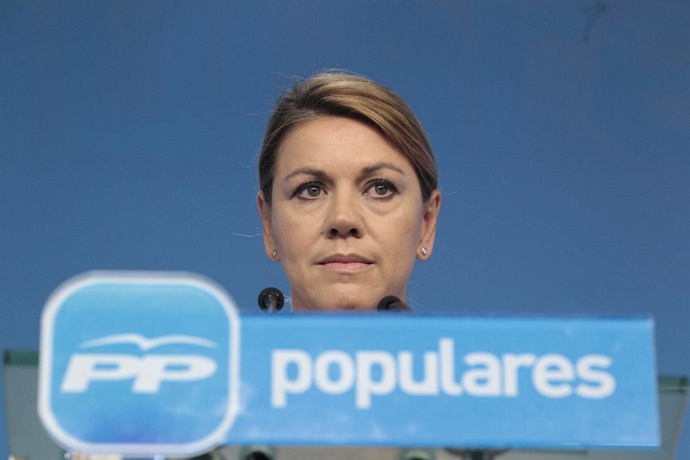 María Dolores de Cospedal en Rueda De Prensa