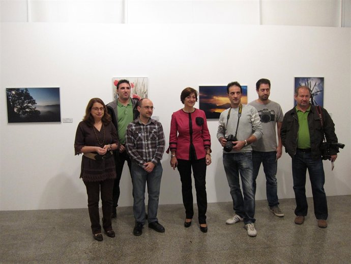 Montes y Marín, con otros miembros de Riojafoto