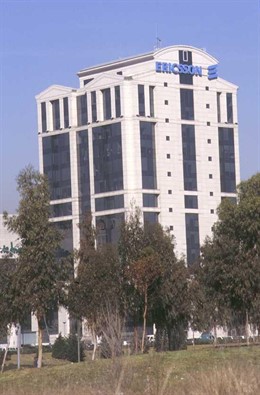 Torre Suecia, la sede de Ericsson en España