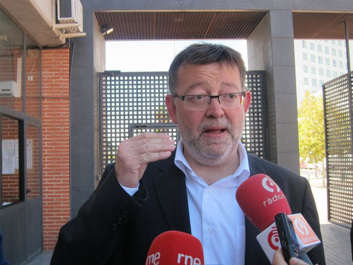 Puig ante los medios de comunicación 