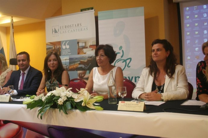 Mesa inaugural de la IV Jornadas Científicas de Aspaym