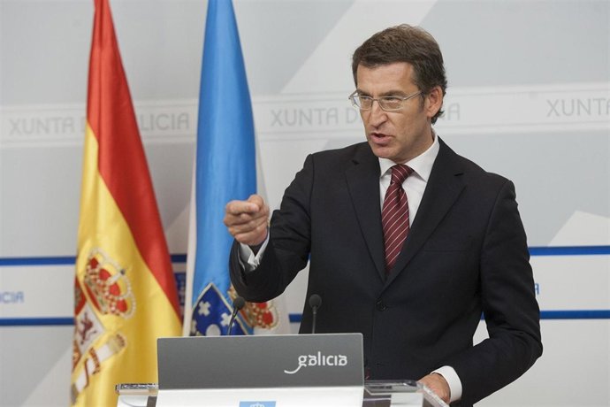 Alberto Núñez Feijóo comparecerá en rolda de prensa para dar conta dos asuntos t