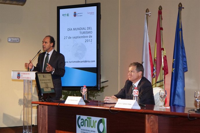 Diego en los actos del Día Mundial del Turismo