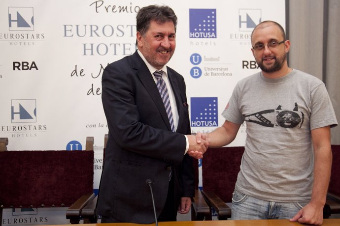 Amancio López y Héctor Sánchez en los VIII premios Eurostars Hotels