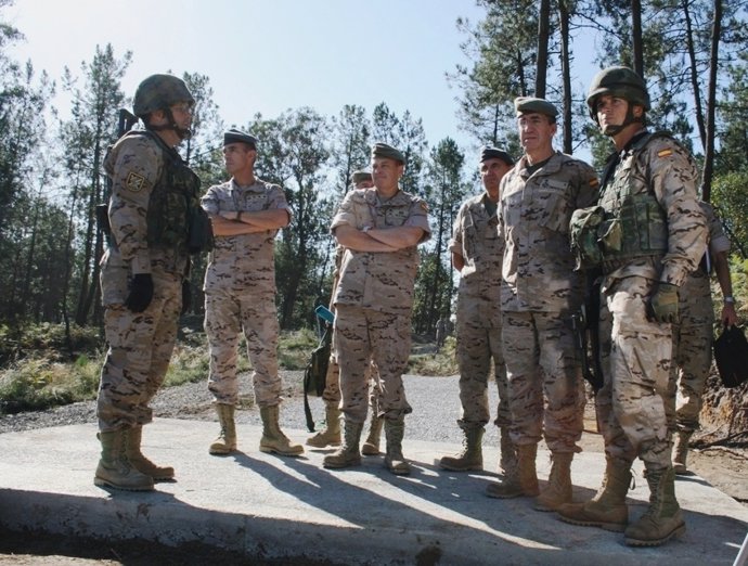 El Jefe Del  Ejército Visita La BRILAT Antes De Su Despliegue En Afganistán