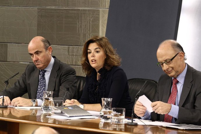 Montoro, Guindos y Saénz de santamaría
