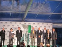 El Rey inaugura la nueva terminal de Hutchison en el Puerto de Barcelona