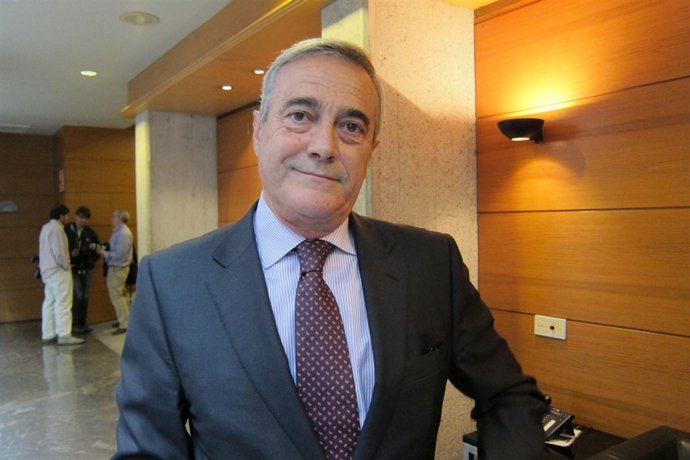 Javier Sada, portavoz del PSOE